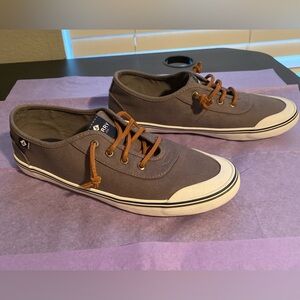 Sperry Casual Gray Canvas Sneakers